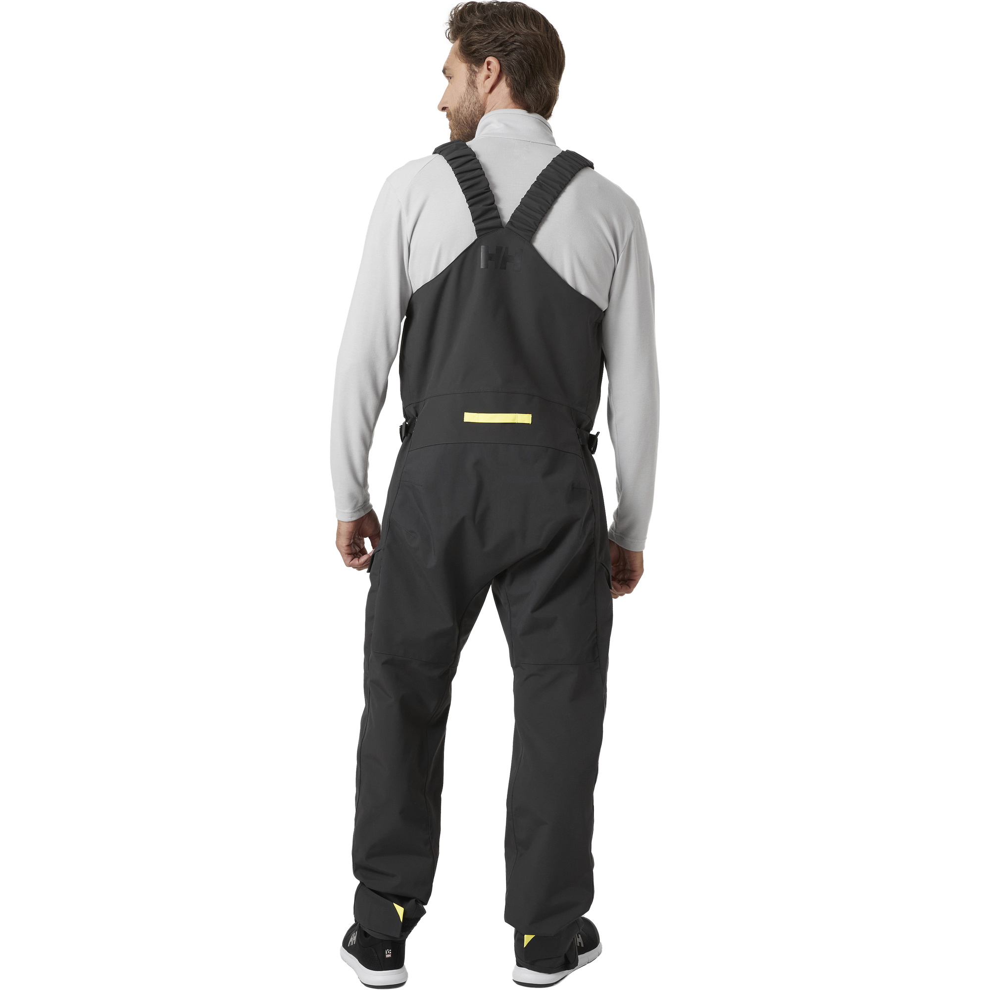 2026 Helly Hansen Mens Skagen Offshore Bib Trousers 34254 - Ebony